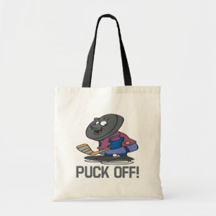 Puck Off Tote Bag