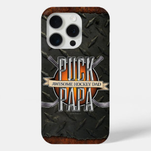 Puck Papa (Hockey Dad) iPhone 15 Pro Case
