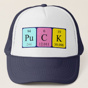 Puck periodic table name hat
