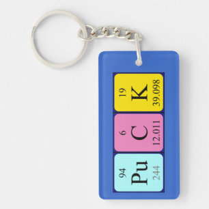 Puck periodic table name keyring
