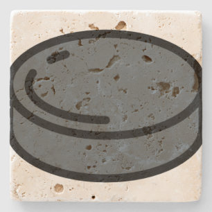 puck stone coaster