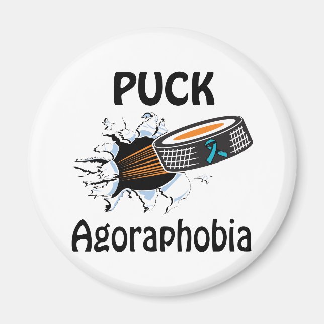 Puck The Causes Agoraphobia Magnet (Front)