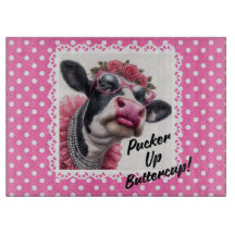 Pucker Up Buttercup! Cutting Board