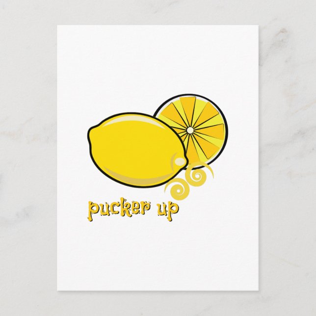 Pucker Up Postcard (Front)