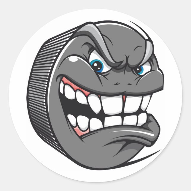 PUCKHEAD CLASSIC ROUND STICKER (Front)