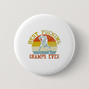 Pucking Gramps Vintage Retro Funny Fathers Day Hoc 6 Cm Round Badge