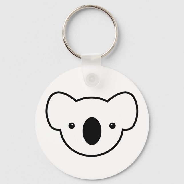 Pudding the Koala Key Ring (Front)