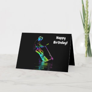 Puddle Jumping - Scooter Champ Card