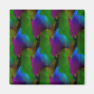 Puddles in colours... magnet