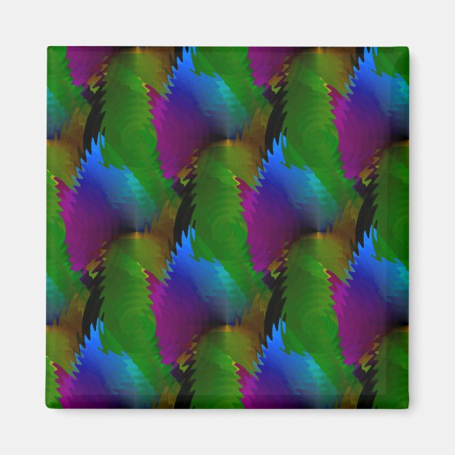 Puddles in colours... magnet (Front)