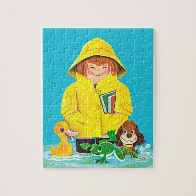 Puddles of Fun Jigsaw Puzzle (Vertical)