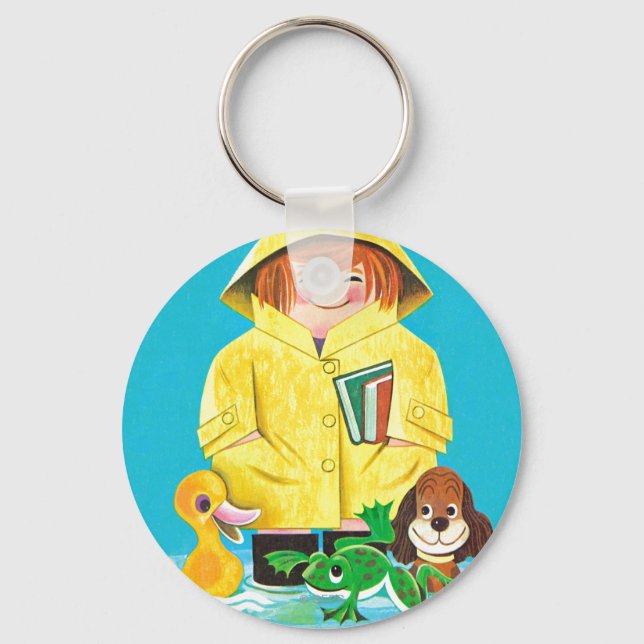 Puddles of Fun Key Ring (Front)