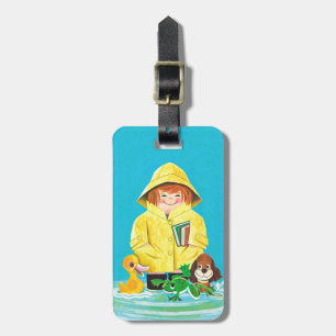 Puddles of Fun Luggage Tag