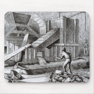 Puddling Iron Mouse Pad