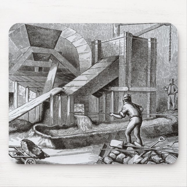 Puddling Iron Mouse Pad (Front)