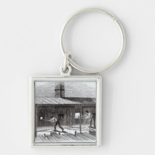 Puddling Key Ring