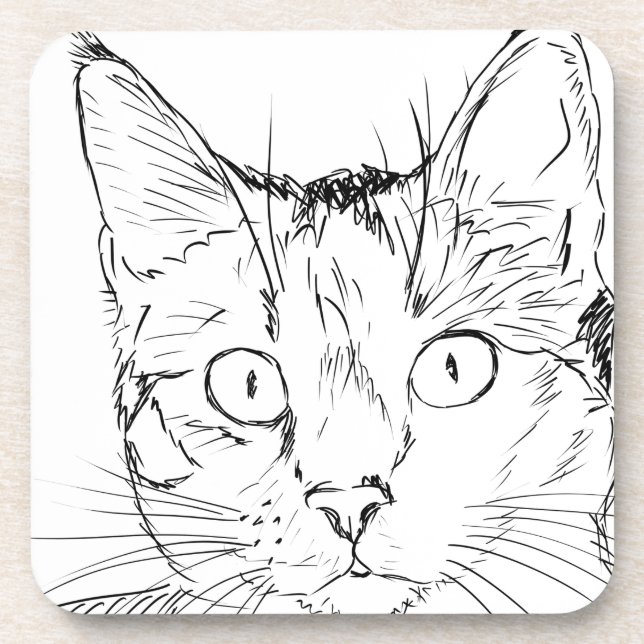 Puddy Cat Coaster (Front)