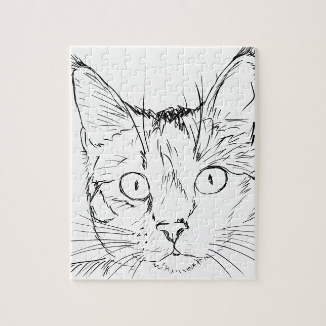 Puddy Cat Jigsaw Puzzle (Vertical)
