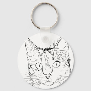 Puddy Cat Key Ring