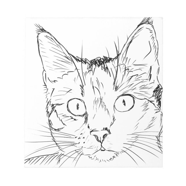 Puddy Cat Notepad (Front)