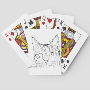 Puddy Cat Playing Cards