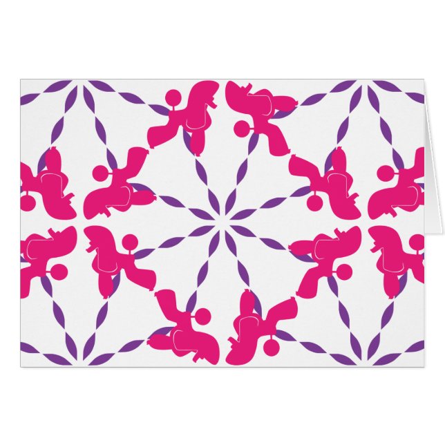 Pudelmuster (Front Horizontal)