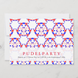 Pudelparty Invitation