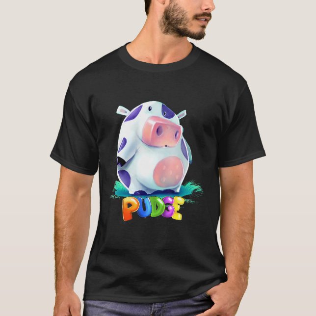 Pudge Cow T-Shirt (Front)