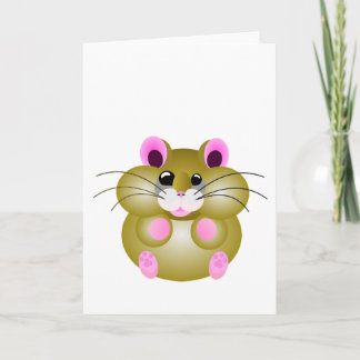 Pudgy Hamster Card