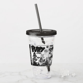 'PUDGY Pig' Funny Strip Tumbler