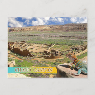 Pueblo Bonito, Chaco Canyon, New Mexico Postcard