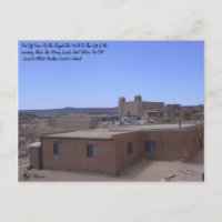 Pueblo Chapel With Cemetery To The Left