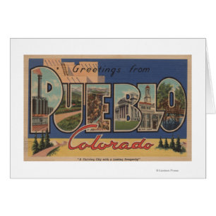 Pueblo, Colorado - Large Letter Scenes 2