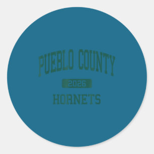Pueblo county high school class of 2026 pueblo co classic round sticker