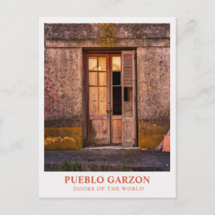 Pueblo Garzón, Uruguay-Doors of the World Postcard