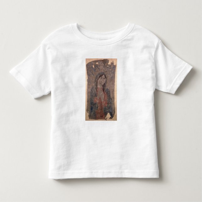 Pueblo Indian hide Painting of a Madonna, 1675 Toddler T-Shirt (Front)