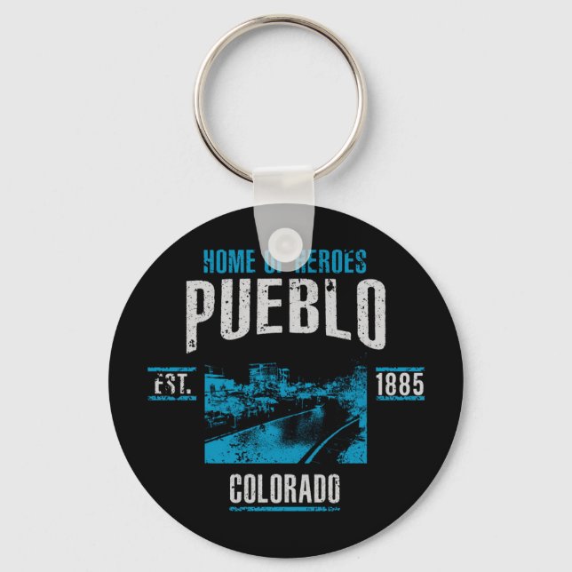 Pueblo Key Ring (Front)
