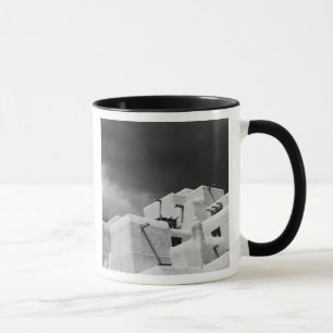 Pueblo style adobe Inn at Loretto, Santa Fe, New 2 Mug