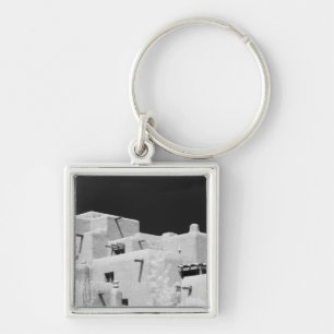 Pueblo style adobe Inn at Loretto, Santa Fe, New Key Ring