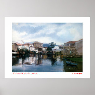Puente del Puerto (Camariñas. A Coruña) Poster