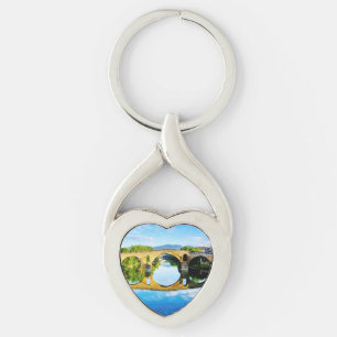 Puente La Reina Key Ring