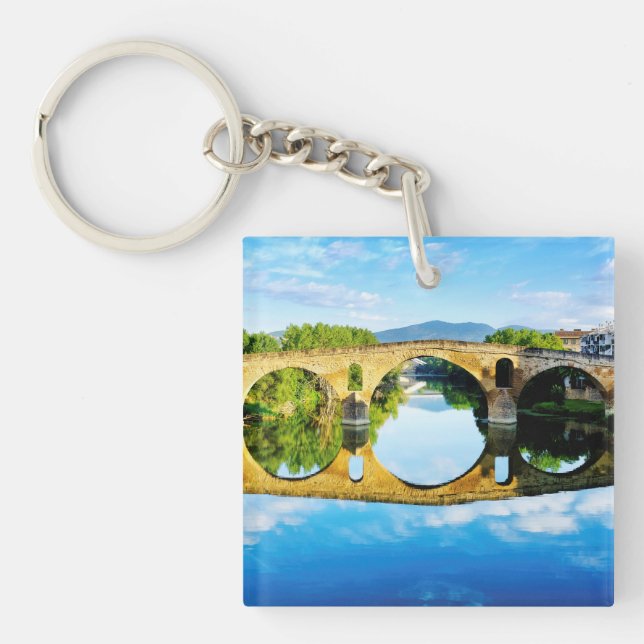 Puente La Reina Key Ring (Front)
