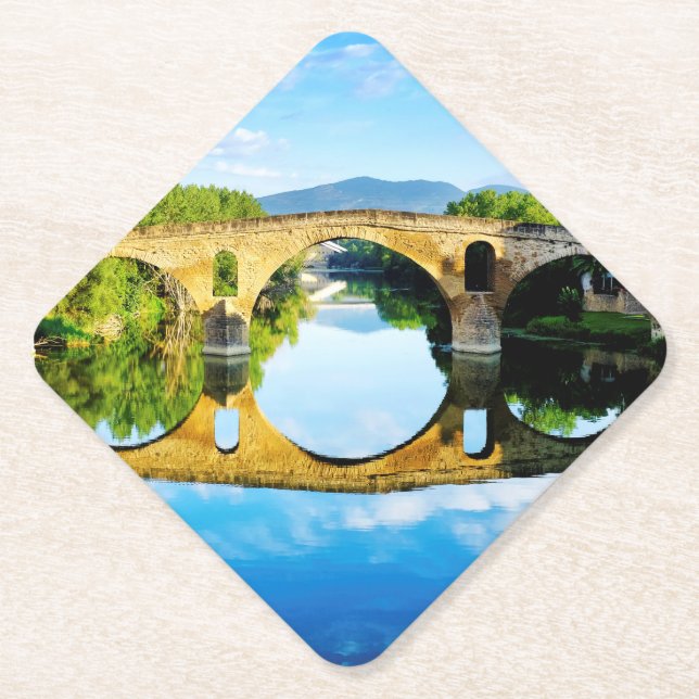 Puente La Reina Paper Coaster (Front)