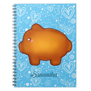 Puerquito De Piloncillo Pan Dulce Notebook