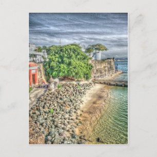 Puerta de San Juan (Old entry door Old San Juan) Postcard