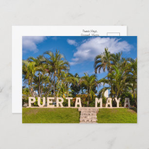 Puerta Maya Paradise Postcard