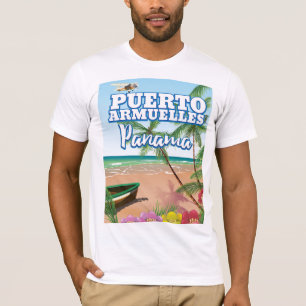 Puerto Armuelles Panama vacation travel poster T-Shirt