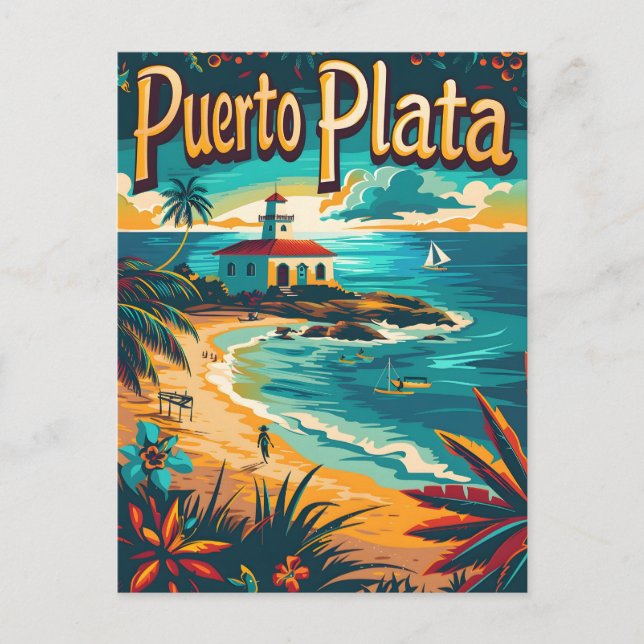 Puerto Plata Paradise Postcard (Front)