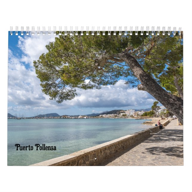 Puerto Pollensa Calendar 2. All New for 2024 (Cover)