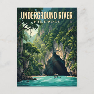 Puerto Princesa Underground River Philippines Postcard